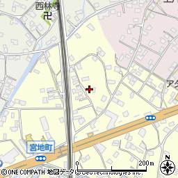 熊本県八代市宮地町1738周辺の地図