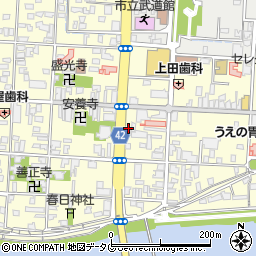黒川製菓本町店周辺の地図