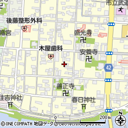 熊本県八代市本町4丁目2周辺の地図