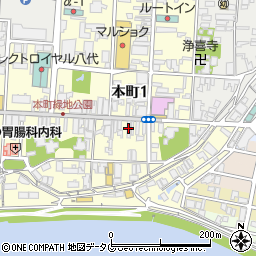 居酒屋 壱之村周辺の地図