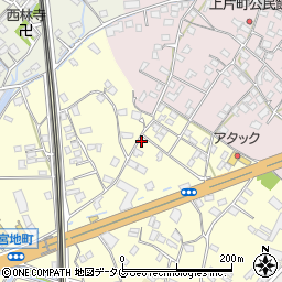 熊本県八代市宮地町1932周辺の地図
