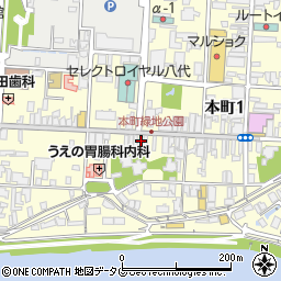 橋本靴専門店周辺の地図