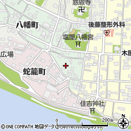 熊本県八代市八幡町3周辺の地図