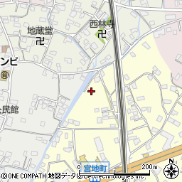 熊本県八代市宮地町1646周辺の地図