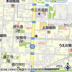 南日本銀行八代支店 ＡＴＭ周辺の地図