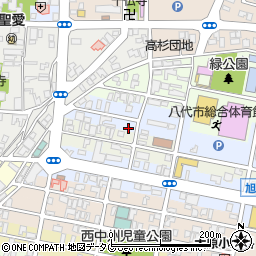 日隈パートナーズ（税理士法人）八代オフィス周辺の地図