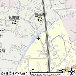 熊本県八代市宮地町1648周辺の地図