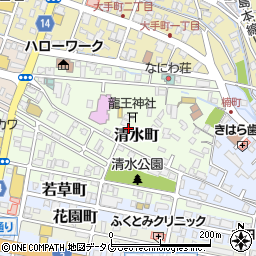 熊本県八代市清水町2周辺の地図