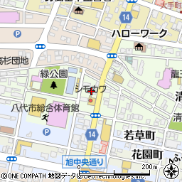 和田呉服店周辺の地図