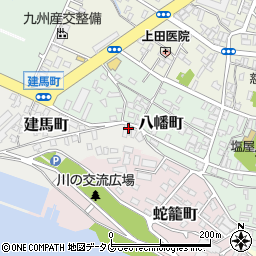 満塩自転車店周辺の地図