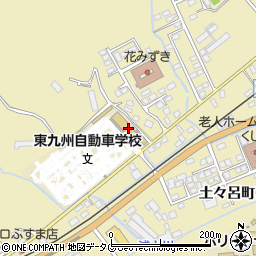 東九州自動車　学校周辺の地図