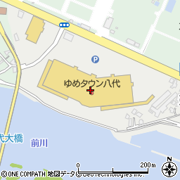 ジーユーゆめタウン八代店周辺の地図