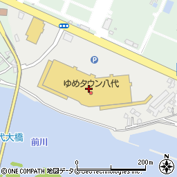 ブリーズ　ゆめタウン八代店周辺の地図