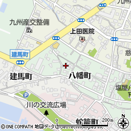 熊本県八代市八幡町10周辺の地図