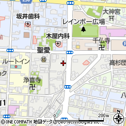 熊本県八代市袋町周辺の地図