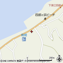 白浜旅館周辺の地図