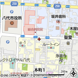 新生堂本町支店周辺の地図