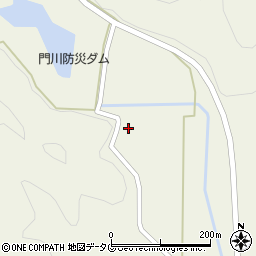 宮崎県東臼杵郡門川町加草3784周辺の地図