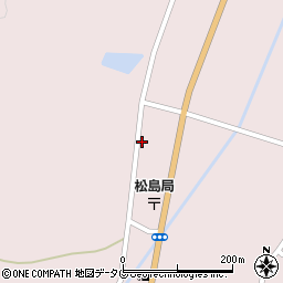 熊本県上天草市松島町合津3497周辺の地図