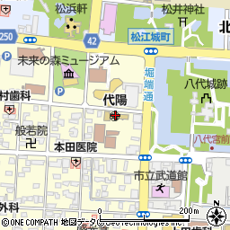 八代市立　代陽幼稚園周辺の地図