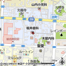 坂井歯科医院周辺の地図