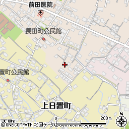 熊本県八代市長田町2764周辺の地図