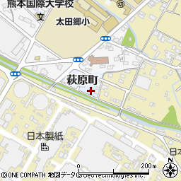 熊本県八代市萩原町753周辺の地図