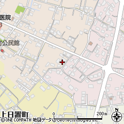 熊本県八代市長田町2808周辺の地図