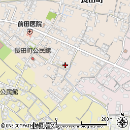 熊本県八代市長田町2927周辺の地図