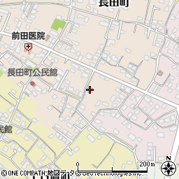 熊本県八代市長田町2818周辺の地図