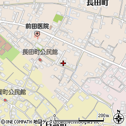 熊本県八代市長田町2931周辺の地図
