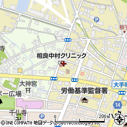 相良中村クリニック周辺の地図