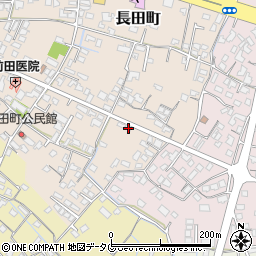 熊本県八代市長田町2823周辺の地図