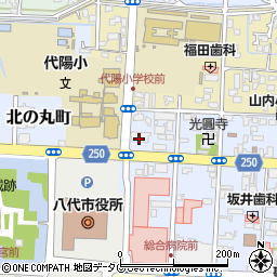 明光義塾　八代教室周辺の地図