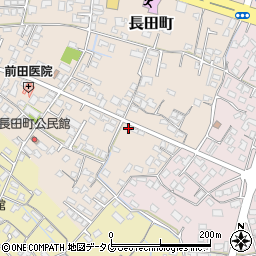 熊本県八代市長田町2821周辺の地図