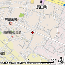 熊本県八代市長田町2901周辺の地図