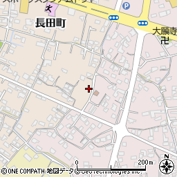 熊本県八代市長田町2858周辺の地図
