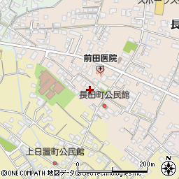 熊本県八代市長田町2968周辺の地図