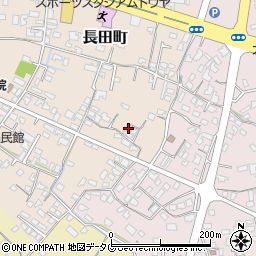 熊本県八代市長田町2850周辺の地図