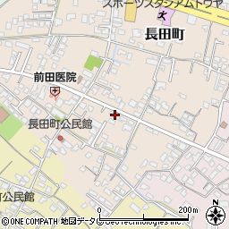 ホワイト急便長田店周辺の地図