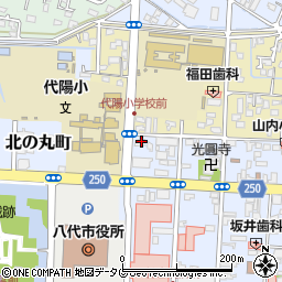 熊本県八代市通町11-26周辺の地図