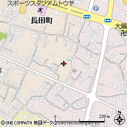 熊本県八代市長田町2859周辺の地図