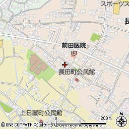 熊本県八代市長田町2967周辺の地図