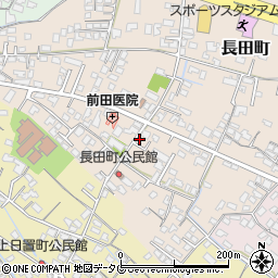 熊本県八代市長田町2913周辺の地図