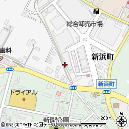 熊本県八代市新浜町2-26周辺の地図