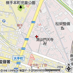 熊本県八代市毘舎丸町6-11周辺の地図