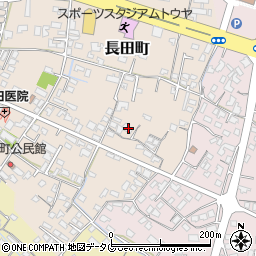 熊本県八代市長田町2834周辺の地図