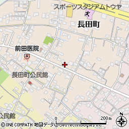 熊本県八代市長田町2905周辺の地図