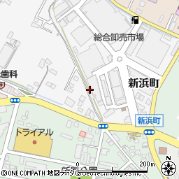 熊本県八代市新浜町2-30周辺の地図