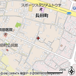 熊本県八代市長田町2833周辺の地図